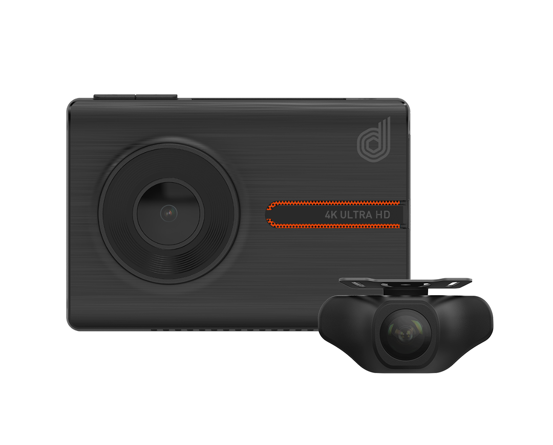 4K ULTRA-HD Dual Channel Dash Camera with 3.0” OLED Touch Screen, WIFI & GPS