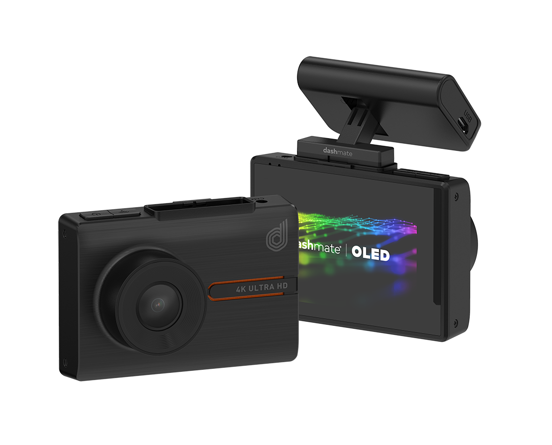 4K ULTRA-HD Dual Channel Dash Camera with 3.0” OLED Touch Screen, WIFI & GPS