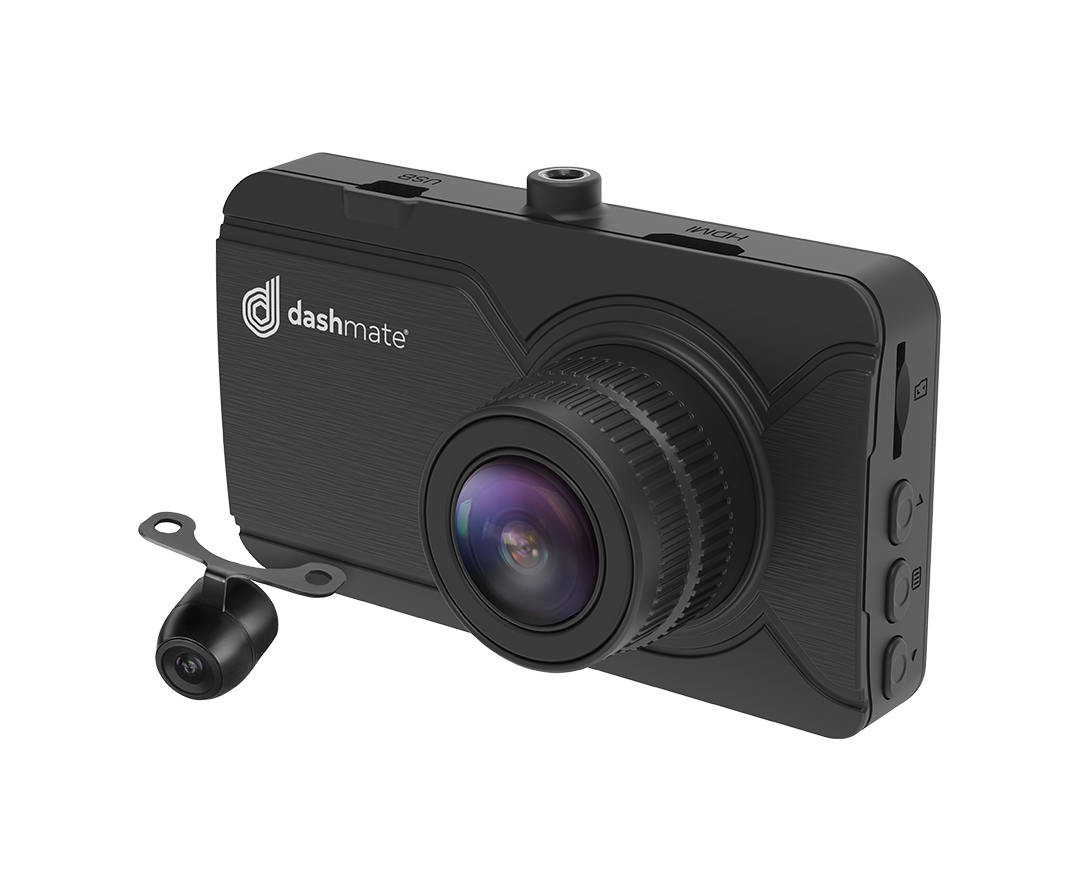 Full HD Dash Camera with 3.0” IPS Screen & Rear Camera