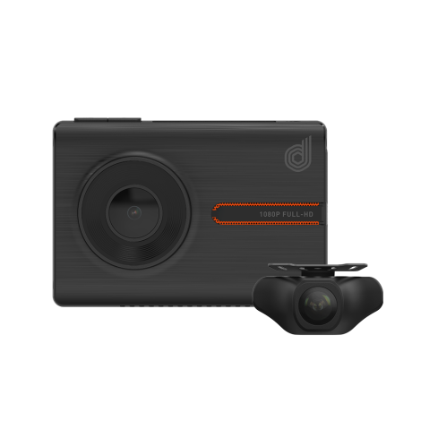 Full HD Dual Channel Dash Camera with 3.0″ OLED Touch Screen, GPS & WIFI