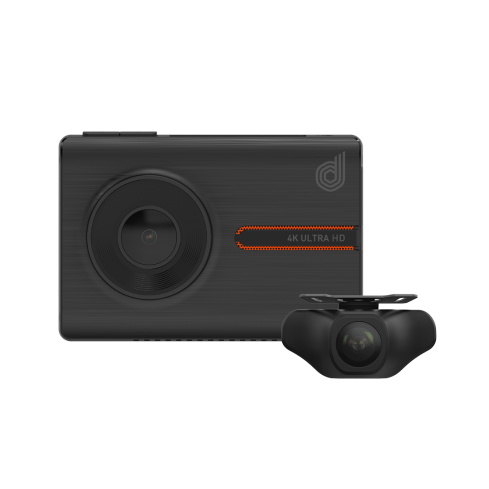 4K ULTRA-HD Dual Channel Dash Camera with 3.0” OLED Touch Screen, WIFI & GPS